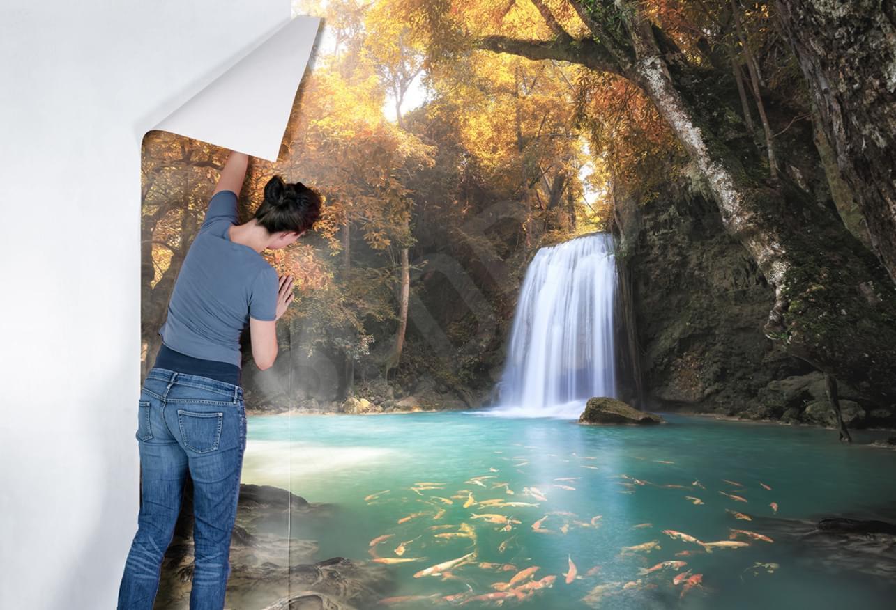 Przyklejamy fototapetę, czyli montaż krok po kroku