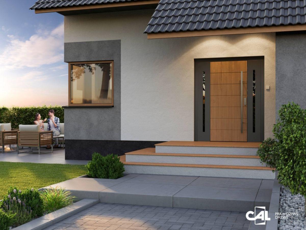 Drzwi wejściowe – nowoczesne wariacje dla miłośników prostoty